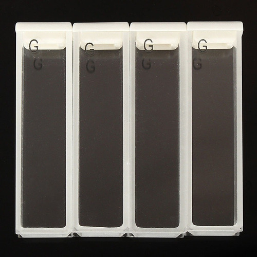 4 Celdas De Cubo Visibles De 3,5 Ml, 10 Mm, Cuarzo/vidrio