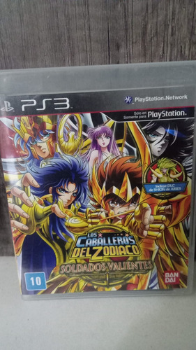 Caballeros Del Zodiaco Soldados Valientes Ps3 Original Fisic (Usado)