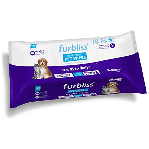 Vetnique Labs Furbliss Toallitas Higiénicas Para Mascotas P