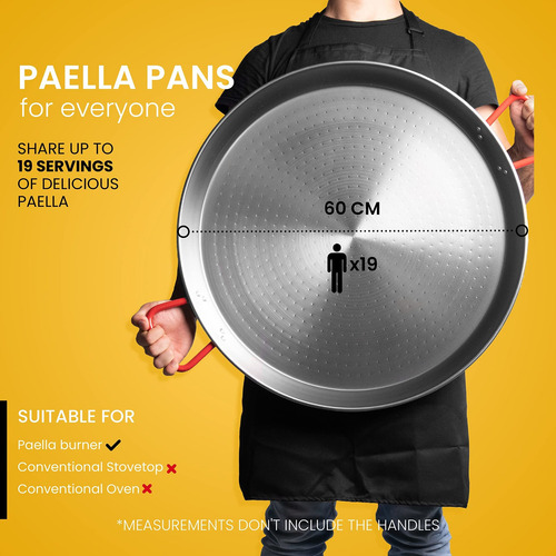 Machika Paella, Sartenes De Acero Al Carbono Para Cocinar, S