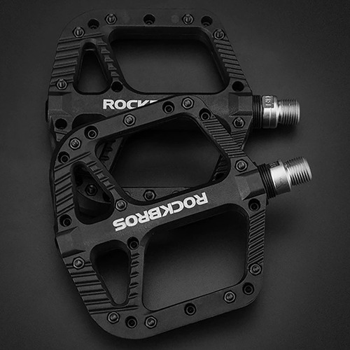 Pedales Bicicleta Antideslizantes Rockbros Verde Diginet