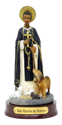 Estatua Santo Imagen San Martin Porr 5.0 Regalo Religioso