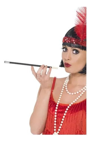 Disfraz Varita Cigarro Charleston Holder Halloween Accesorio De Disfraz 