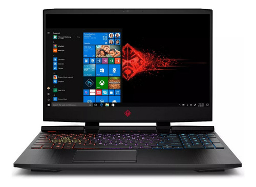 Notebook Gamer Hp Omen/16gb/685gb Ssd/i7 + Emulador Switch Negro (Usado)