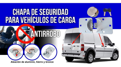 Chapa De Seguridad Para Utilitarios