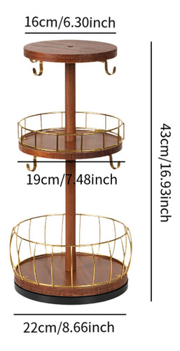 Soporte Para Tazas De Café, De 3 Niveles, Centro De Mesa,