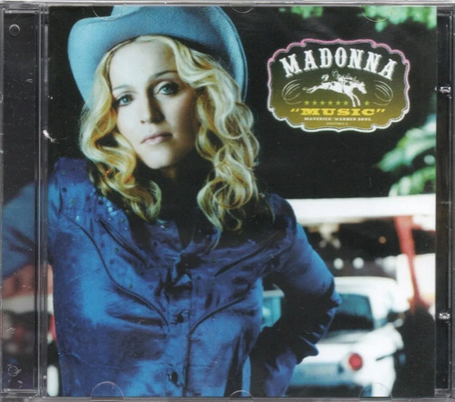 Madonna Cd Music Novo Original Lacrado