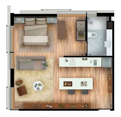 Apartamento À Venda No Bairro Moema - São Paulo/sp - O-1444-5535
