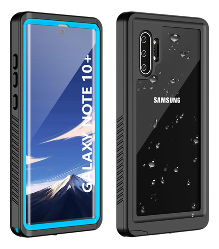 Antshare P/ Samsung Galaxy Note 10 Plus Funda Impermeable