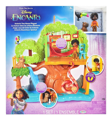 Disney Encanto Juego Casa Del Arbol De Antonio Color Cafe