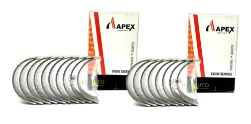 Imagem 1 de 1 de Bronzina Biela E Mancal Std Apex Fiat 2.4 16v Freemont