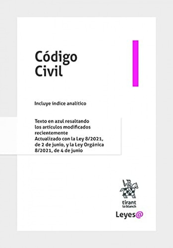 Libro - Código Civil 2021 Anillas 
