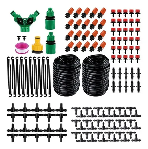 30M Sistema De Riego De Jardín, Kit Riego Por Goteo De Jardín, Micro