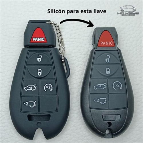 ` Funda De Silicona For Llave Fobik Jeep Commander Grand