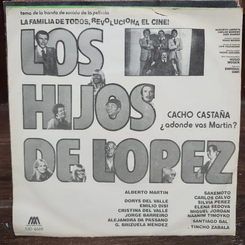 Simple Sobre Cacho Castaña Los Hijos De Lopez Microfon C23 (Usado)