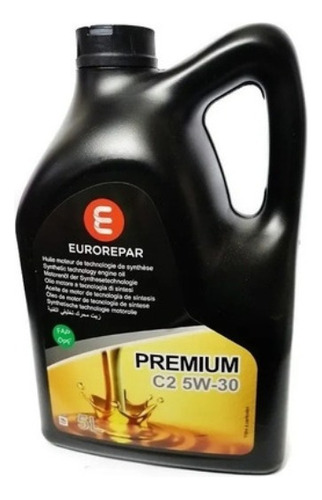 Aceite Motor C2 5w-30 Eurorepar 5 Litros Sintético