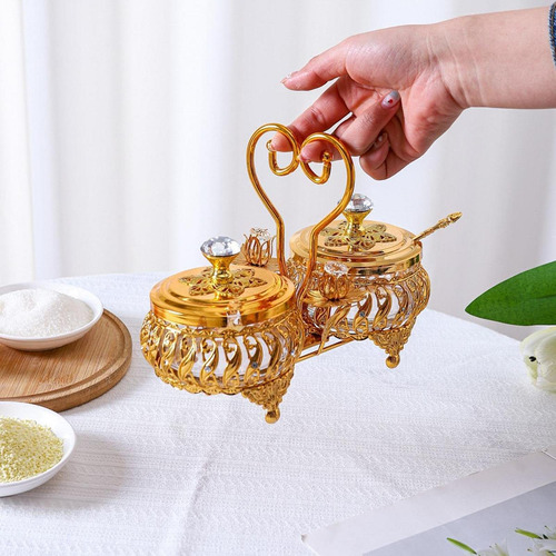 Light Luxury Cazoning Box Condiment Container Multifuncional