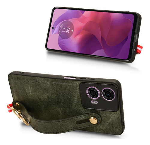 B Funda Para Motorola Moto G04/g24 Compatibilidad De Pu