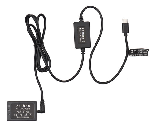 Adaptador De Corriente Para Cámaras M50 M100 Eos Canon M2 M1