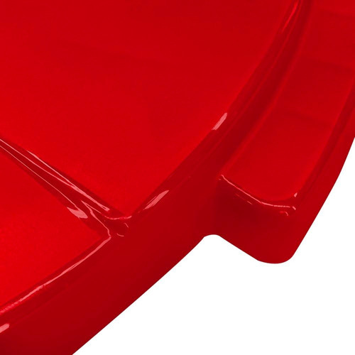 Tapa Ciega Para Contenedor Toff 60 L Color Rojo