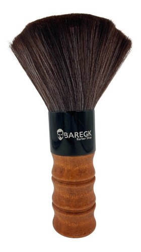 Brocha Suave Para Cabello, Barbería, 100% Caballo. Baregk Color Negro