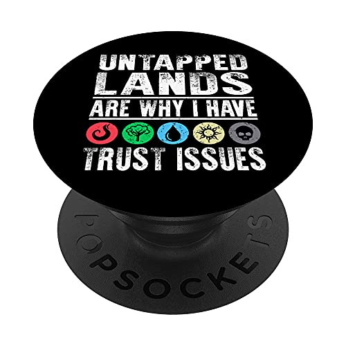 Untapped Lands Trust Publica Magic Geek Great Cool Popsocket