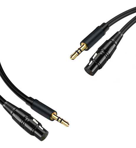 Cable De Audio 3.5 A Xlr Hembra A Xlr Amplificador De Micróf