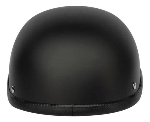 Motocicleta De Estilo Retro Medio Casco Abs + Gorra De.