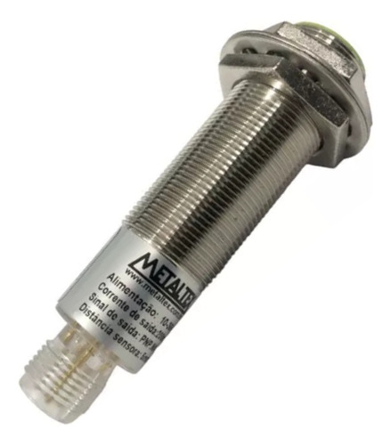 Sensor Cilíndrico Indutivo M18 Pnp I18-5-dpc-k12 Conexão M12