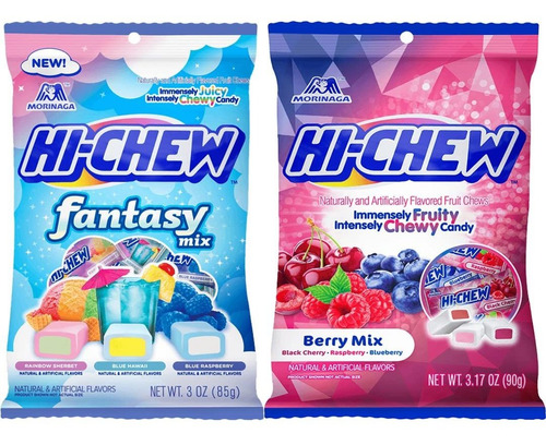 Hi Chew Candy 2 Sabores Diferentes, Mezcla De Fantasía Y Mez