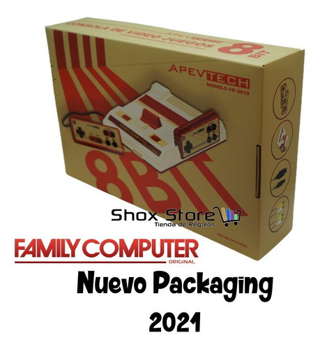 Imagen 6 de 7 de Consola Family Game Original + 120 Juegos Retro N°1 Palermo