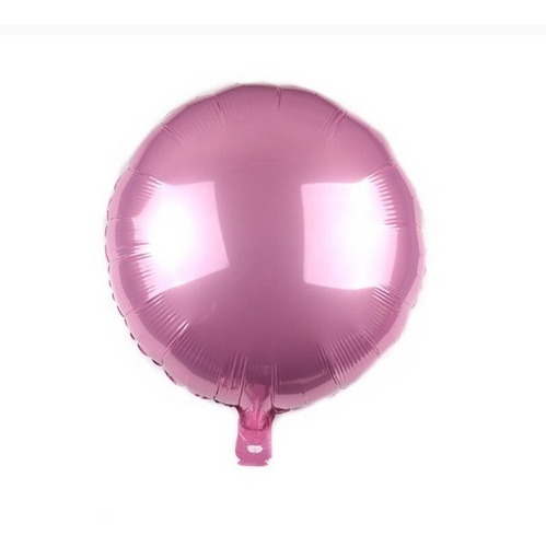 Globos Metálico Redondo Con Gas Helio 18 Pulgadas