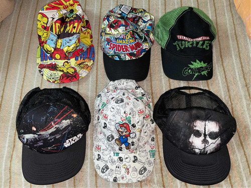 Gorros / Americanos / Marvel / Dc Comics / Movie / Tmnt / Tv