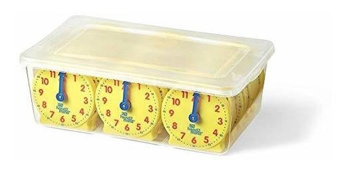 Hand2mind Kit De Reloj Con Engranajes Para El Aula (juego De