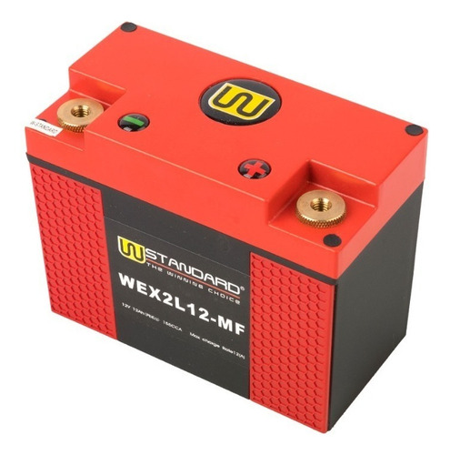 Bateria De Litio Wex2l12 W Standard 12n10 12n9 12n7 Yb10
