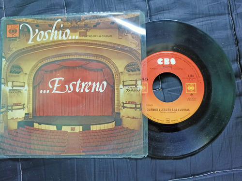 Yoshio, Estreno, Disco De Vinilo 45 Rpm (Usado)