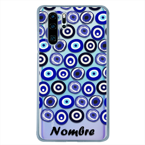 Funda Para Huawei Ojos Turcos Personalizada Nombre