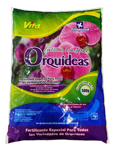 Fertilizante Especial Para Orquídeas 500 Gr - Vita