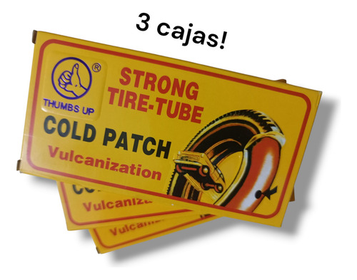 Caja De 48 Parches Thumbs Up + Pega (originales)