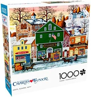 Buffalo Games - Charles Wysocki - Carnes, Flores, Sombreros