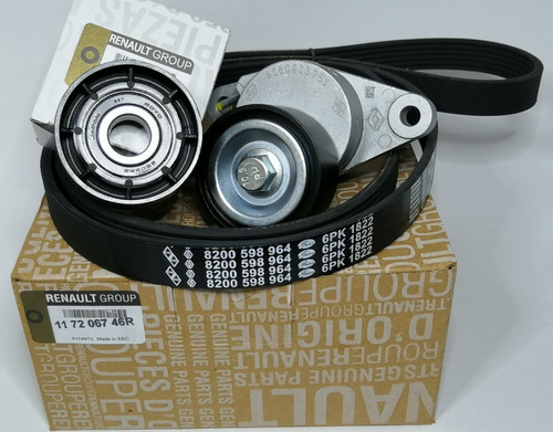 Kit Accesorios Correa Tensor Polea Renault Logan Sandero