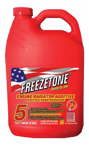 Refrigerante Freezetone Rojo Galón 3,79l Tienda Física