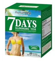 Comprar 1 Caja De Te Adelgazante 7 Días 20 Sobres Plan 7 Días