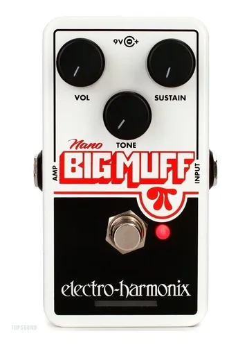 Pedal Electro Harmonix Nano Big Muff Pi Pedal Electro Harmonix Nano Big Muff Pi