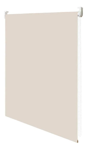 Cortina Para Sala Blackout Em Rolo 1,40m X 1,60m Janela Cor Creme