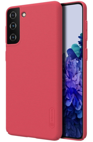 Case Thin Fit Delgado Mate Para Galaxy S21 Plus Rojo