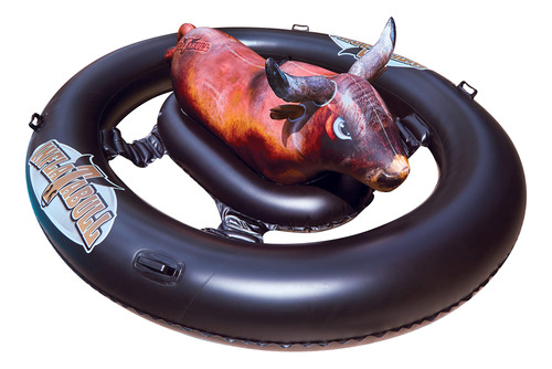 Inflatabull - Flotador Inflable De Piscina Con Toro - Flotad
