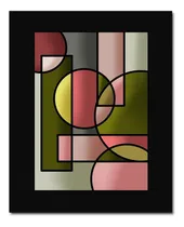 Comprar Cuadro Arte Abstracto Impreso Moderno Creación Original