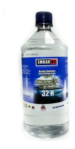 Aceite Sintético Emkar Oil Tipo Poe 32h