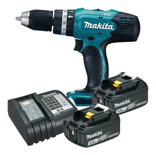 Furadeira Parafusadeira 18v Dhp453 Makita Com 2 Baterias 3ah